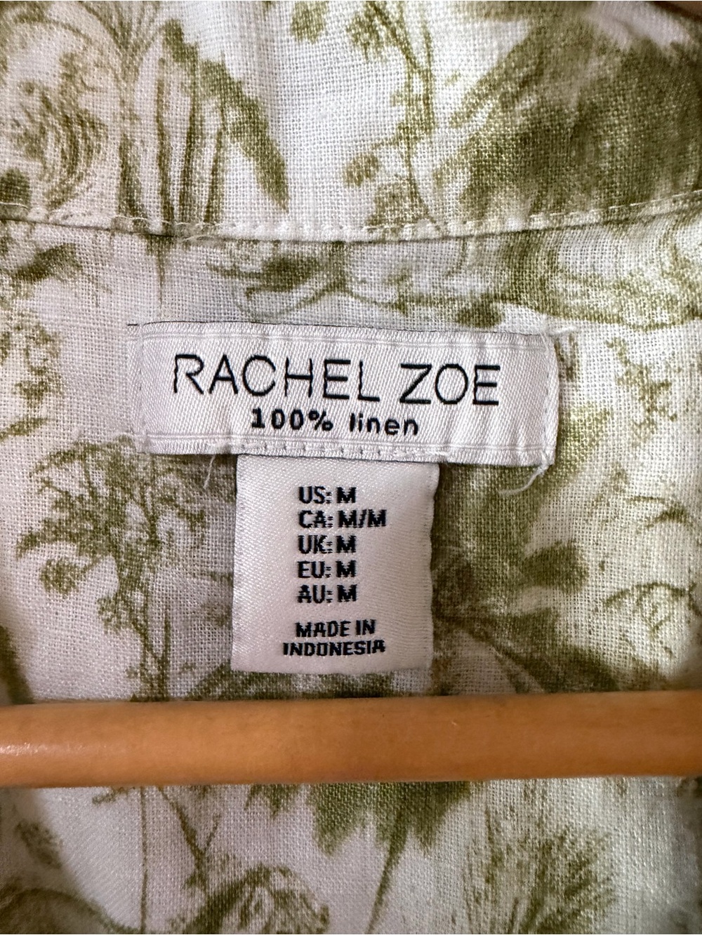 Rachel Zoe Linen Bundle - 2 100% Linen Tops / Summer / Beach - Medium - Picture 7 of 10